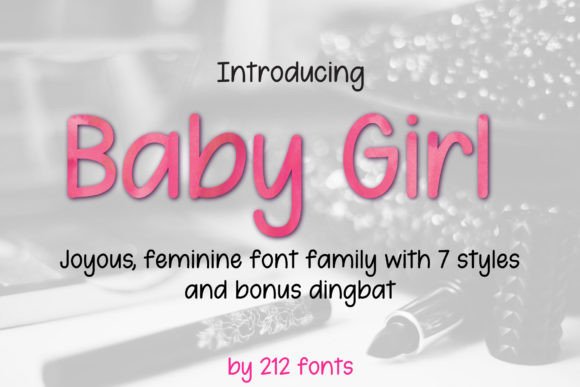 Baby Girl Font: Sweet Script for Web Design