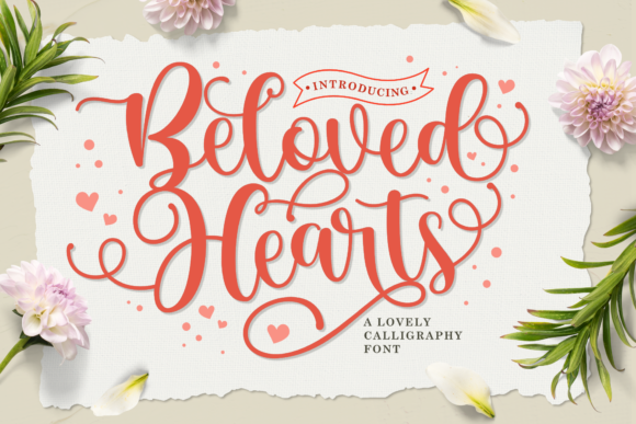 Beloved Hearts Font: A Script Typeface for Digital Branding