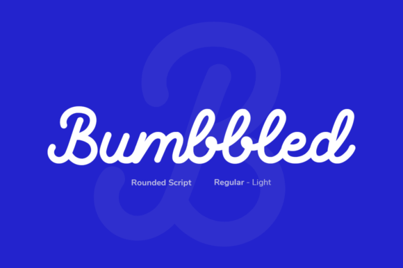 Bumbbled: A Handwritten Font for Creative Expression