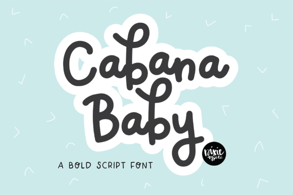 Cabana Baby: A Handwritten Font for a Warm Editorial Touch