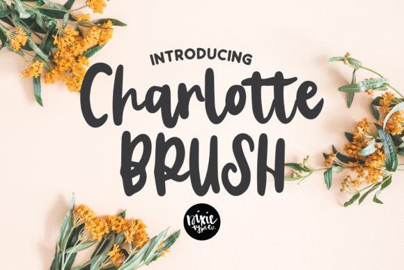 Charlotte Brush: A Handwritten Font That Elevates Editorial Design