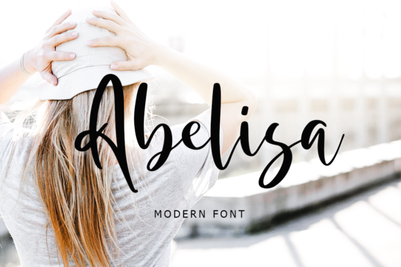 Elevate Your Editorial Design with the Abelisa Handwritten Typeface