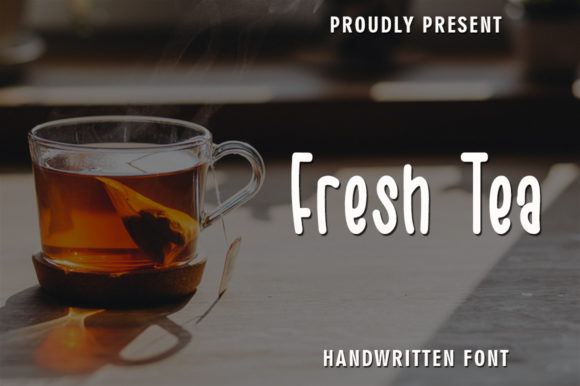 Fresh Tea: A Handwritten Typeface for Authentic Editorial Design