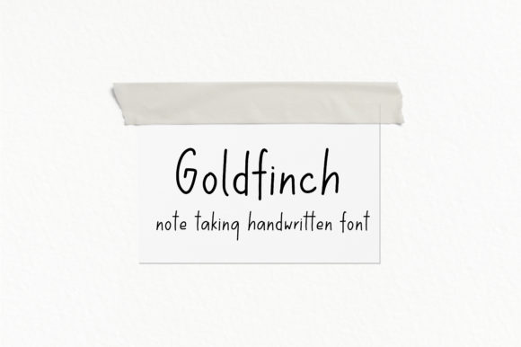 Goldfinch: A Friendly Font for Business