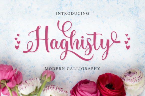 Haghisty Font: A Handwritten Typeface That Elevates Brand Design