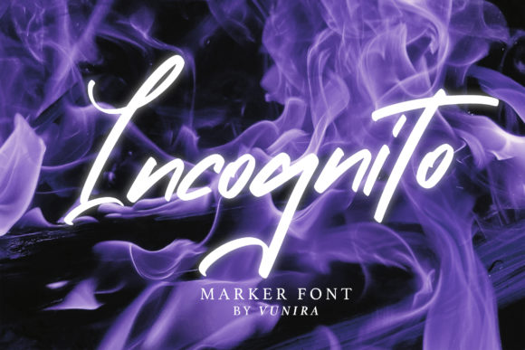 Incognito: A Handwritten Font That Wins Hearts
