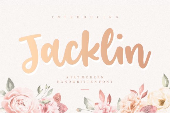 Jacklin: A Bold Handwritten Font for Creative Projects