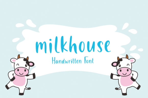 Milkhouse: A Sweet Script Font for Editorial Design