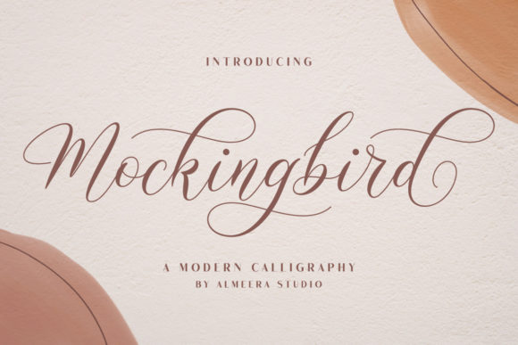 Mockingbird Font: A Handwritten Typeface for Modern Web Design