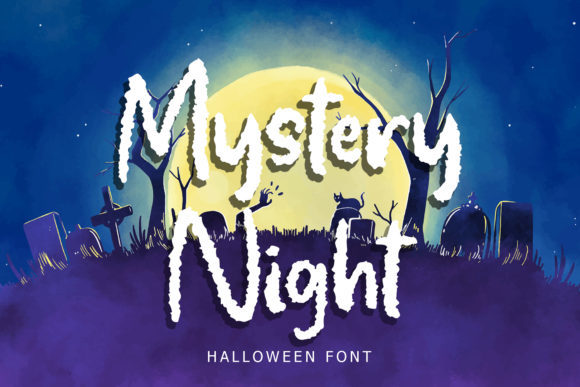 Mystery Night Font for Web Design