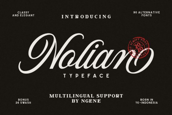 Nolian Font: A Stylish Typeface for a Polished Brand