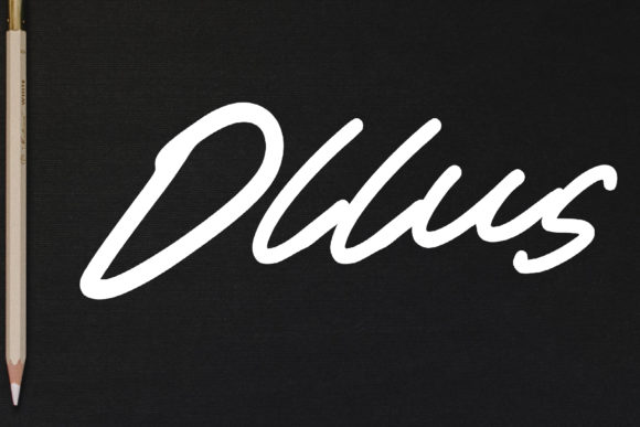 Ollus: A Handwritten Typeface for Editorial Elegance