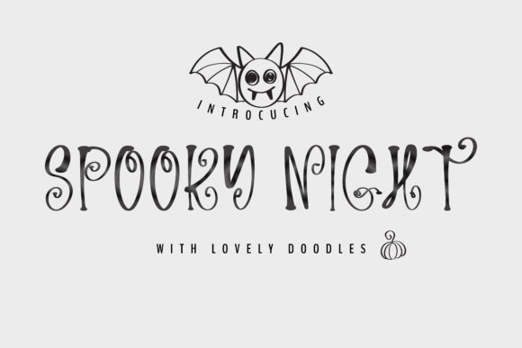 Spooky Night: A Font That Haunts the Eye