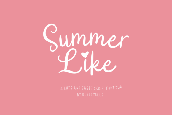 Summer Like Font: A Beautiful Touch for Business Branding