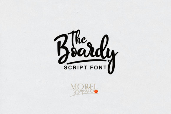 The Boardy Font: Elegant Script for Editorial Design