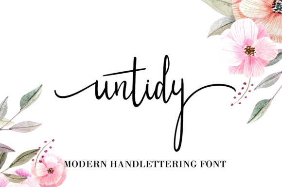 Untidy: A Handwritten Font for Creative Campaigns