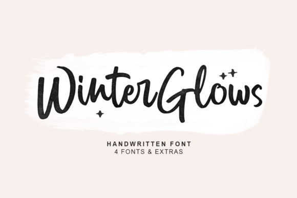 Winter Glows Font Review
